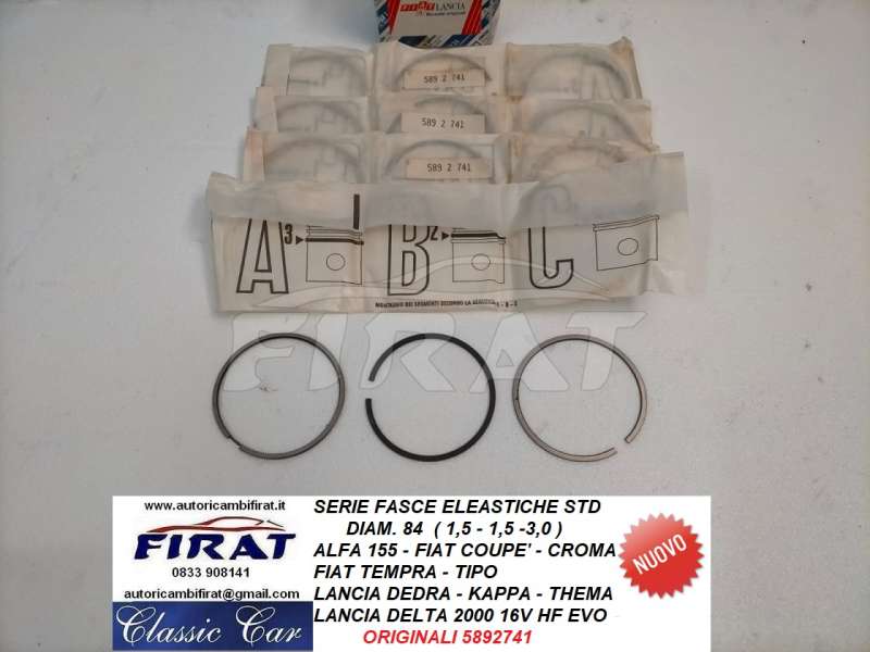 FASCE ELASTICHE FIAT COUPE'-CROMA -DEDRA-KAPPA DIAM.84 (5892741)